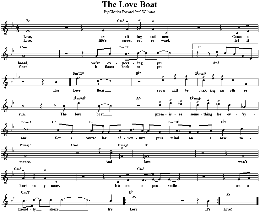 Theme from "The Love Boat"